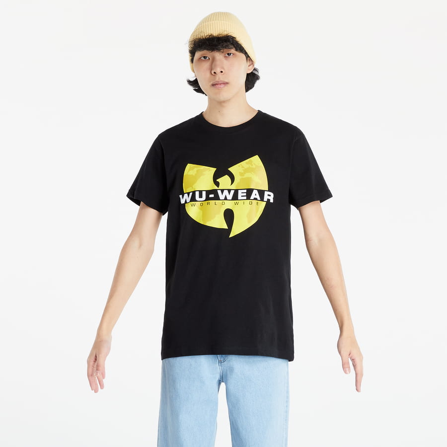 Тениска Urban Classics Wu Wear Logo Tee Черно | WU053 black, 0