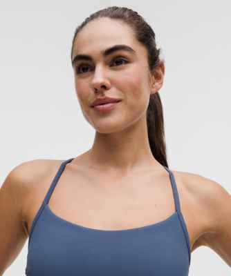 Сутиен lululemon Evolve Flow Y Light-Support Bra C/D Cups, Size L Синьо | prod20005495, 8