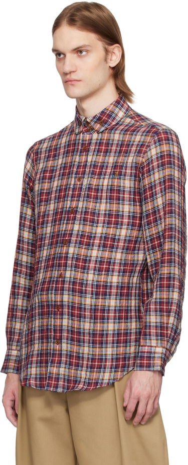 Риза Vivienne Westwood Vivienne Westwood Krall Two Button Plaid Shirt Многоцветен | 24010005-W013R-, 3