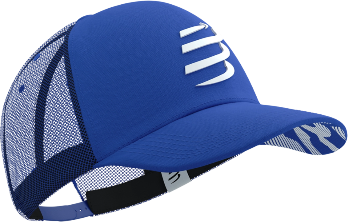 Шапка с козирка Compressport Compressport Trucker Cap Синьо | xhwu4195052, 0