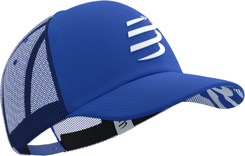 Шапка с козирка Compressport Compressport Trucker Cap Синьо | xhwu4195052