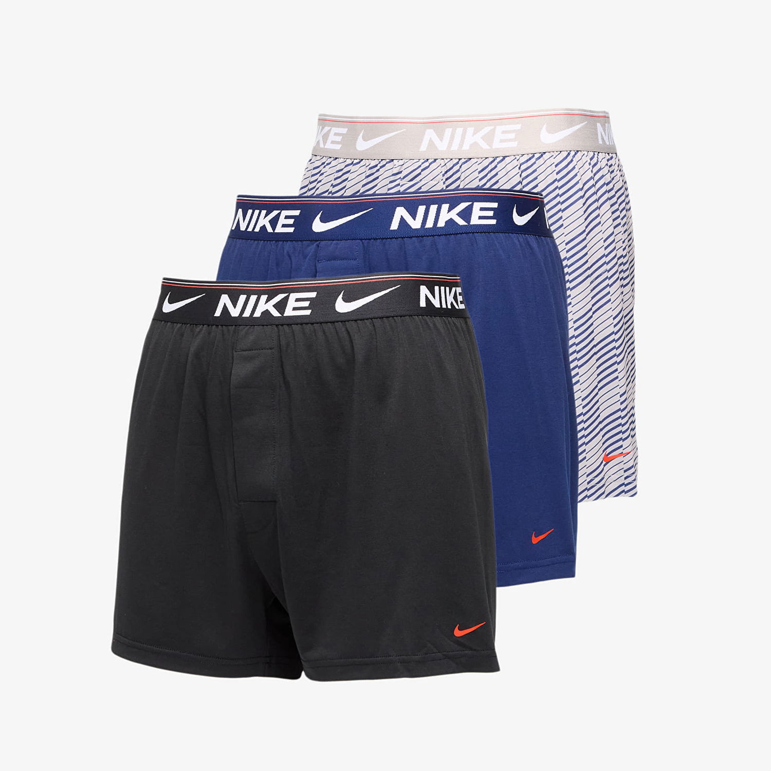 Боксерки Nike Ultra Comfort Boxer Briefs, 3-Pack Многоцветен | 000PKE1262-2U8, 0