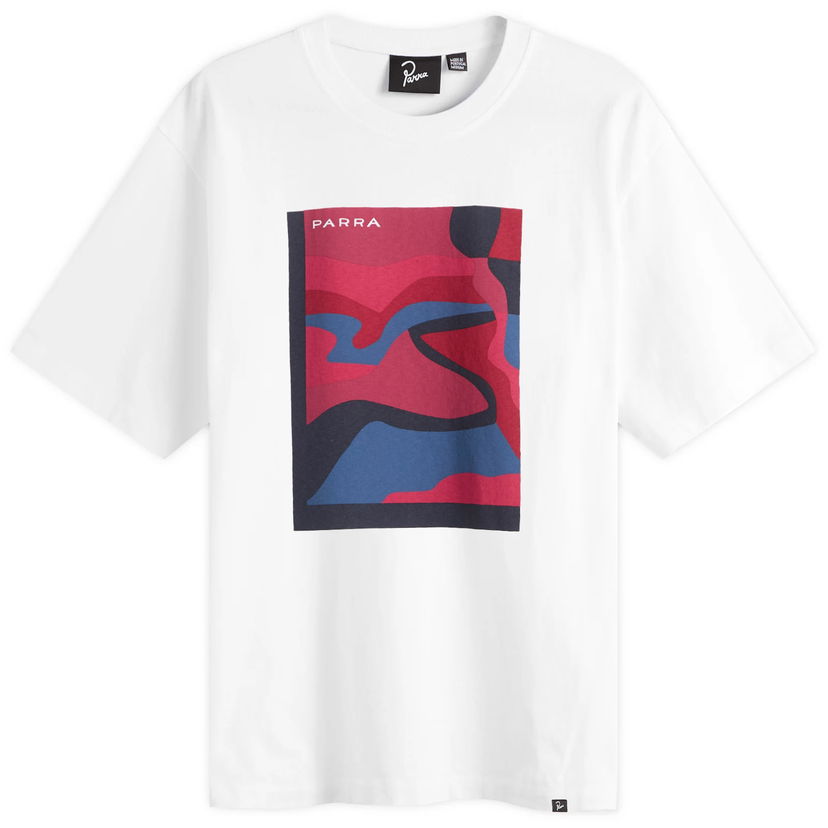 Тениска By Parra FTP Booster T-Shirt Бяло | 54300-WHT