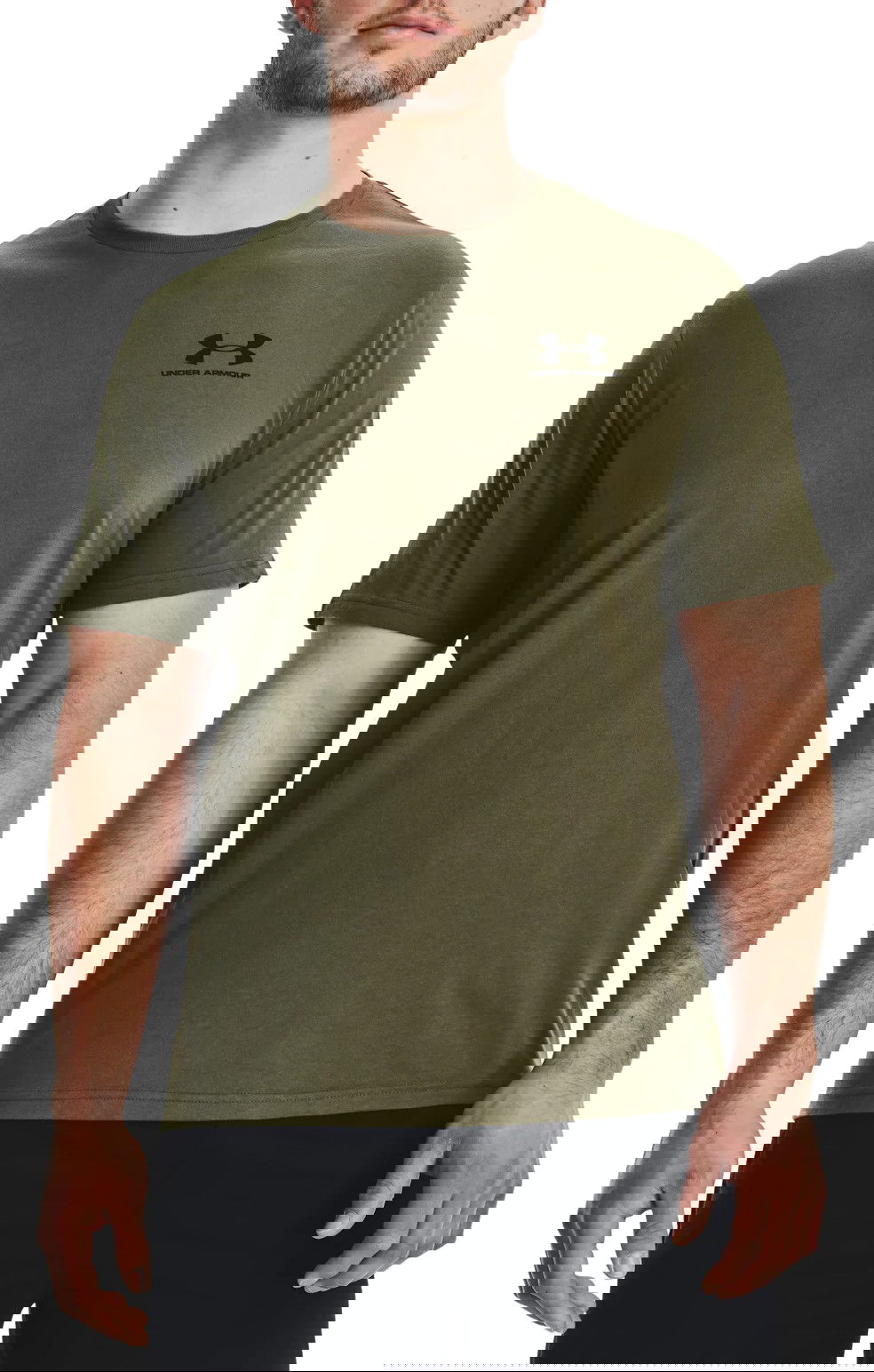 Тениска Under Armour Sportstyle Зелено | 1326799-392, 0