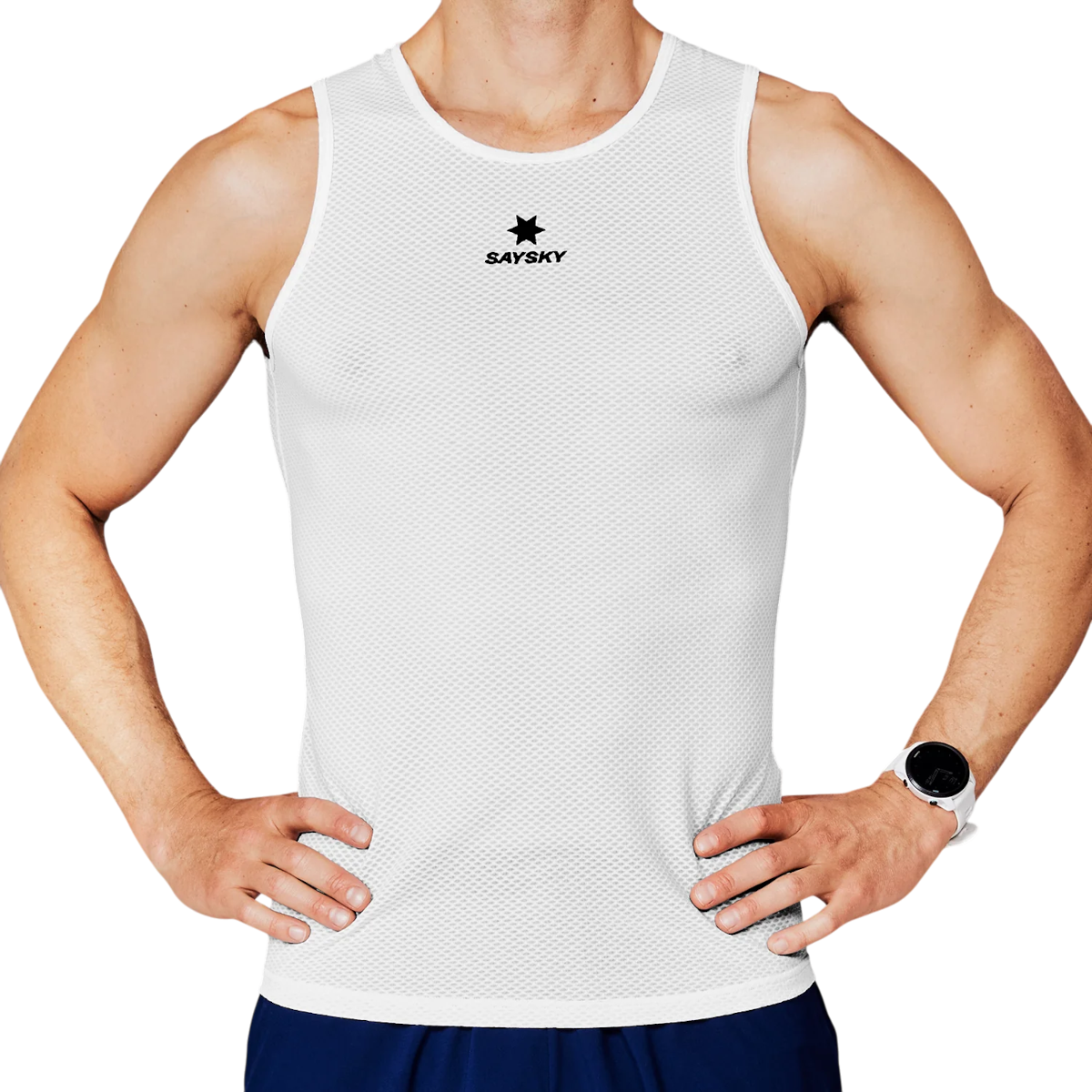 Потник Saysky Saysky Mesh Base Layer Singlet Бяло | xmrbl31c101, 0