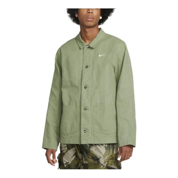 Риза Nike Chore Heavyweight Cotton Jacket Зелено | DQ5185-386