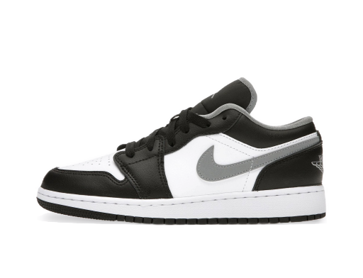 Кецове и обувки Jordan Air Jordan 1 Low "Black Medium Grey" GS Черно | 553560-040