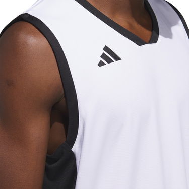 Фланелка adidas Originals Pulse Speed Basketball Jersey Бяло | jm2659, 5