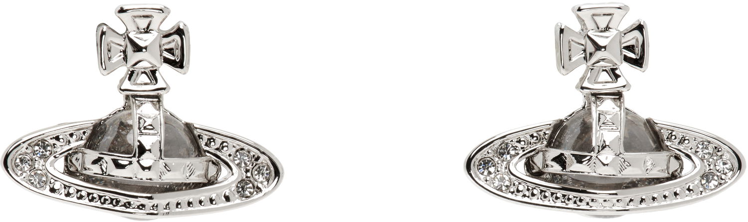 Обеци Vivienne Westwood Vivienne Westwood Pina Bas Relief Earrings Металик | 62010131-02P116-CN, 0