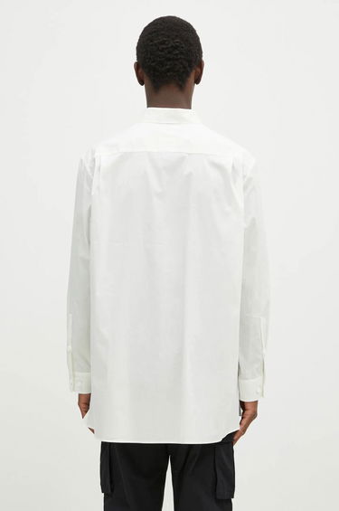 Риза Y-3 Y-3 Pleated Pocket Relaxed Fit Shirt Бяло | JL6665, 2