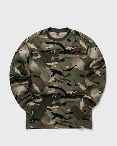 Тениска Patta DIGI WAFFLE LS TEE Кафяво | POC-SPRAY-CAMO-AOP-WAFFLE-LST-001, 0