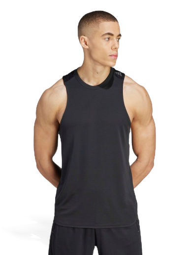 Потник adidas Originals Designed for Training HEAT.RDY HIIT Training Tank Top Черно | IM1101