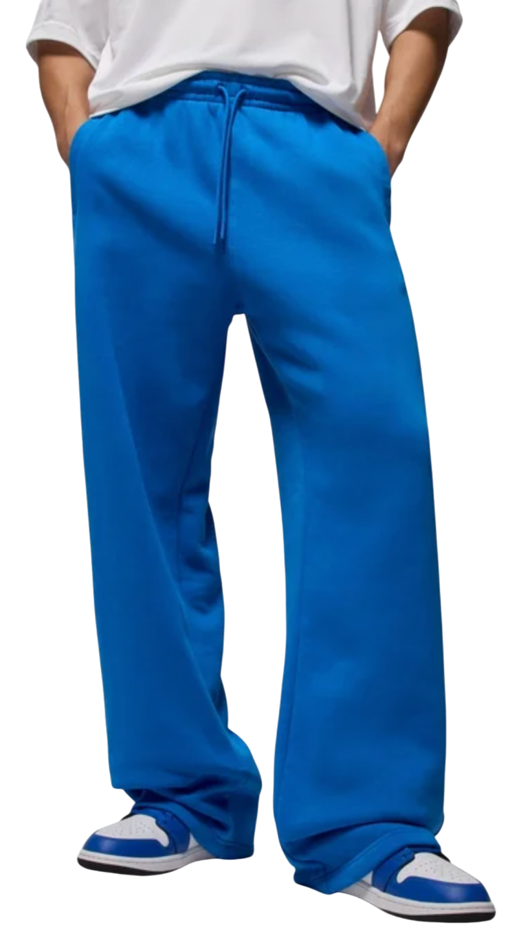 Спортни панталони Jordan Jordan Brooklyn Fleece Oversized Pants Синьо | ib7238-459, 0