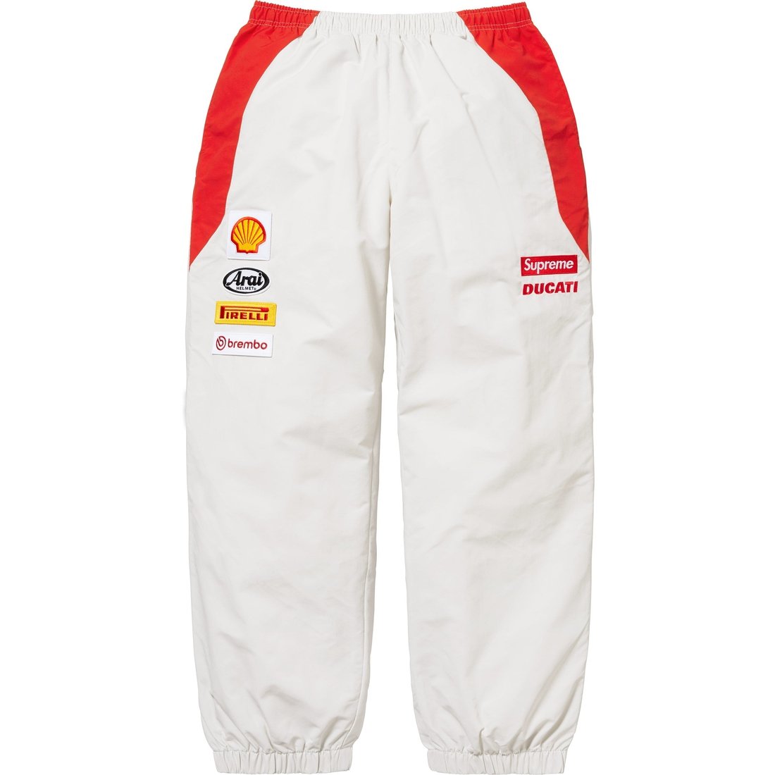 Спортни панталони Supreme Supreme x DUCATI Track Pants Бяло | SUP-SS24-278, 0