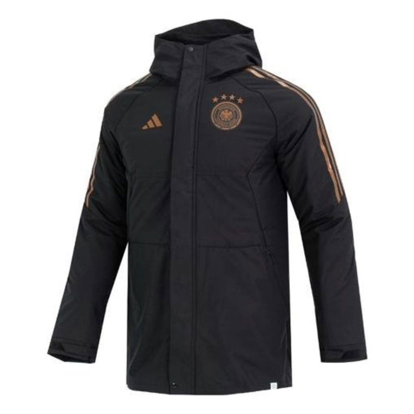 Парка adidas Originals Germany Condivo 22 Stadium Jacket Черно | HC1293