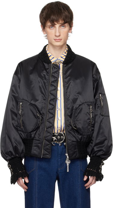 Яке бомбър Chopova Lowena Chopova Lowena Slash Bomber Jacket Черно | 5176, 0