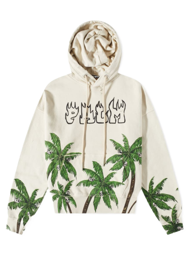 Суитчър Palm Angels Palms & Skulls Vintage Hoody Многоцветен | PMBB117S23FLE0070155