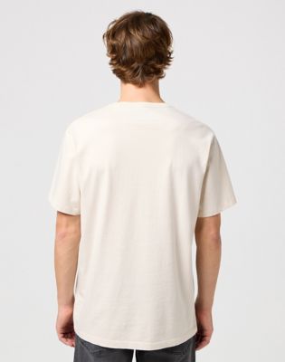 Тениска Wrangler Wrangler Frame Logo T-Shirt Бежово | 112350523:XXL, 1