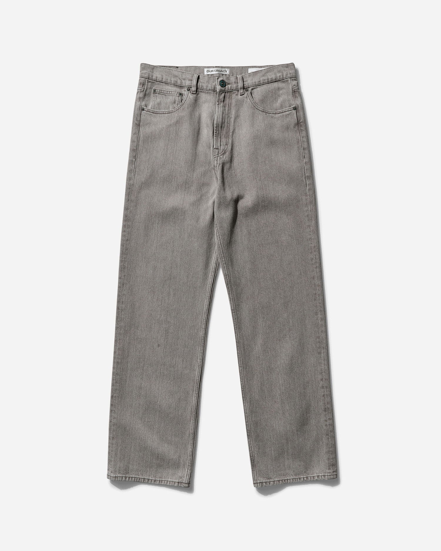 Дънки OUR LEGACY Treble Cut Jeans Сиво | W4245TCC CC, 0