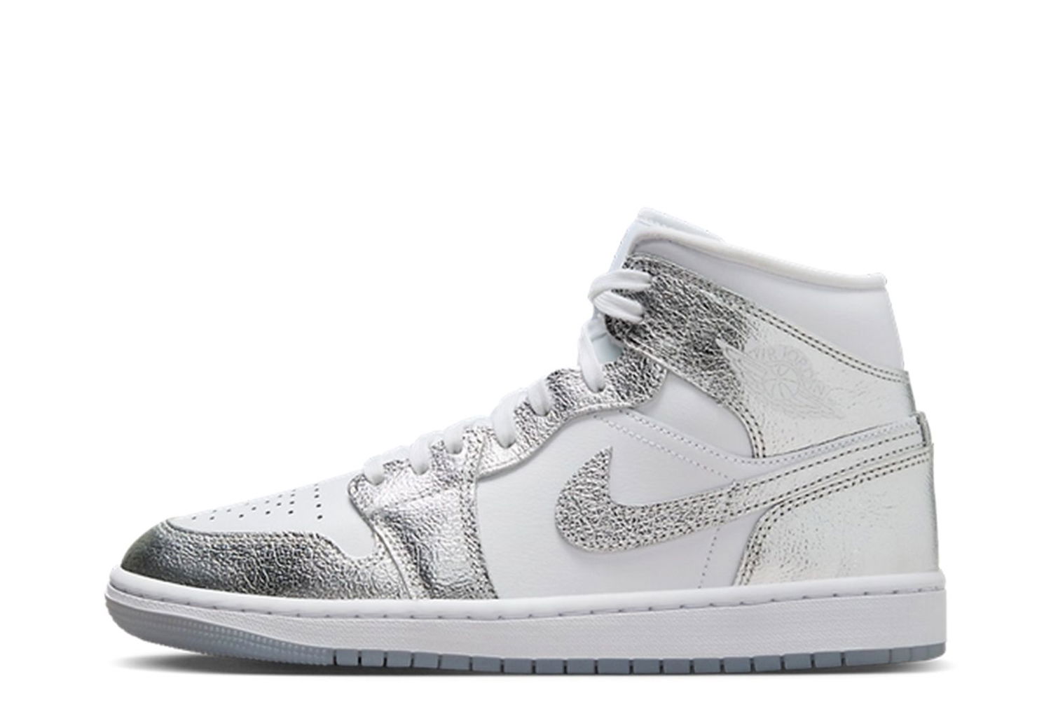 Кецове и обувки Jordan Air Jordan 1 Mid SE Metallic Silver Металик | FN5031-100, 0