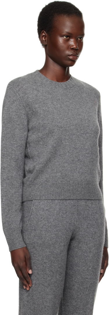 Пуловер Sporty & Rich 'SRC' Cashmere Sweater Сиво | WS012506302GY03, 1