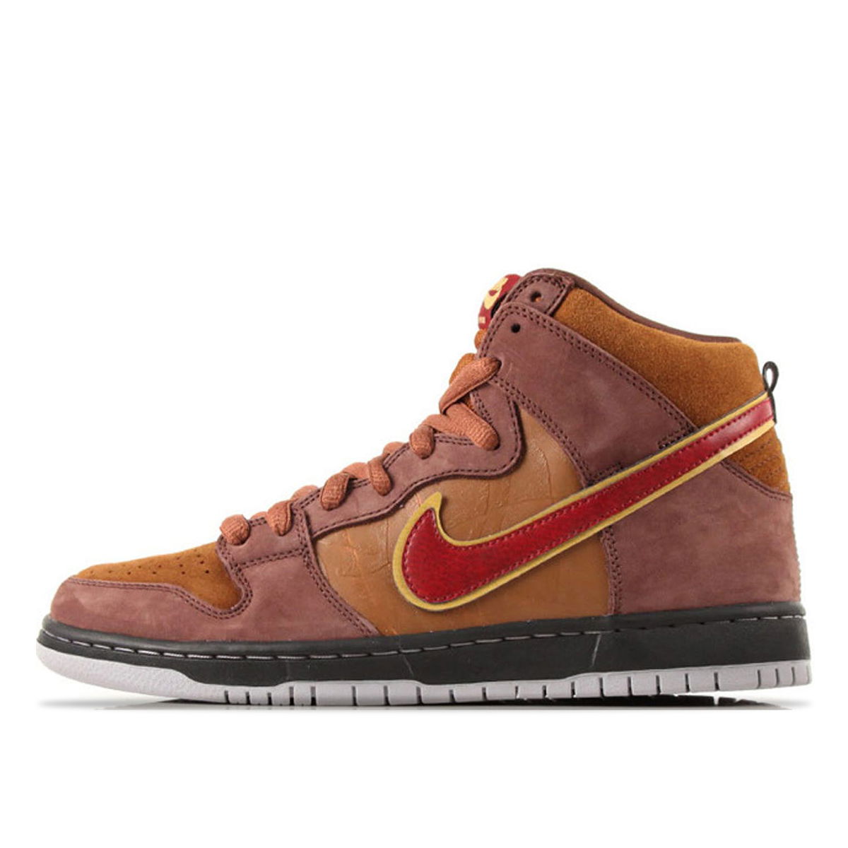 Кецове и обувки Nike SB SB Dunk High SPoT Cigar City Кафяво | 313171-262, 1