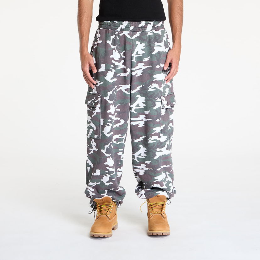 Спортни панталони Awake NY Cargo Sweatpant Green Camo L Сиво | AWK-FW24-PA006-CAM