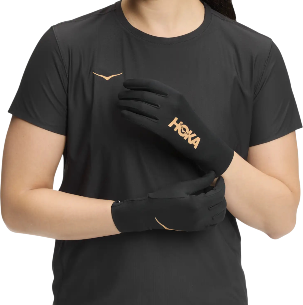 Ръкавици Hoka One One Airolite Run Gloves Черно | 1151232-bkgd, 0