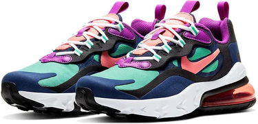 Кецове и обувки Nike Air Max 270 React GS Синьо | bq0103-402, 1