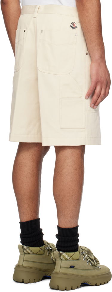 Къси панталони Moncler Moncler Cotton Bermuda Shorts Бежово | K10912B00008M6724, 2
