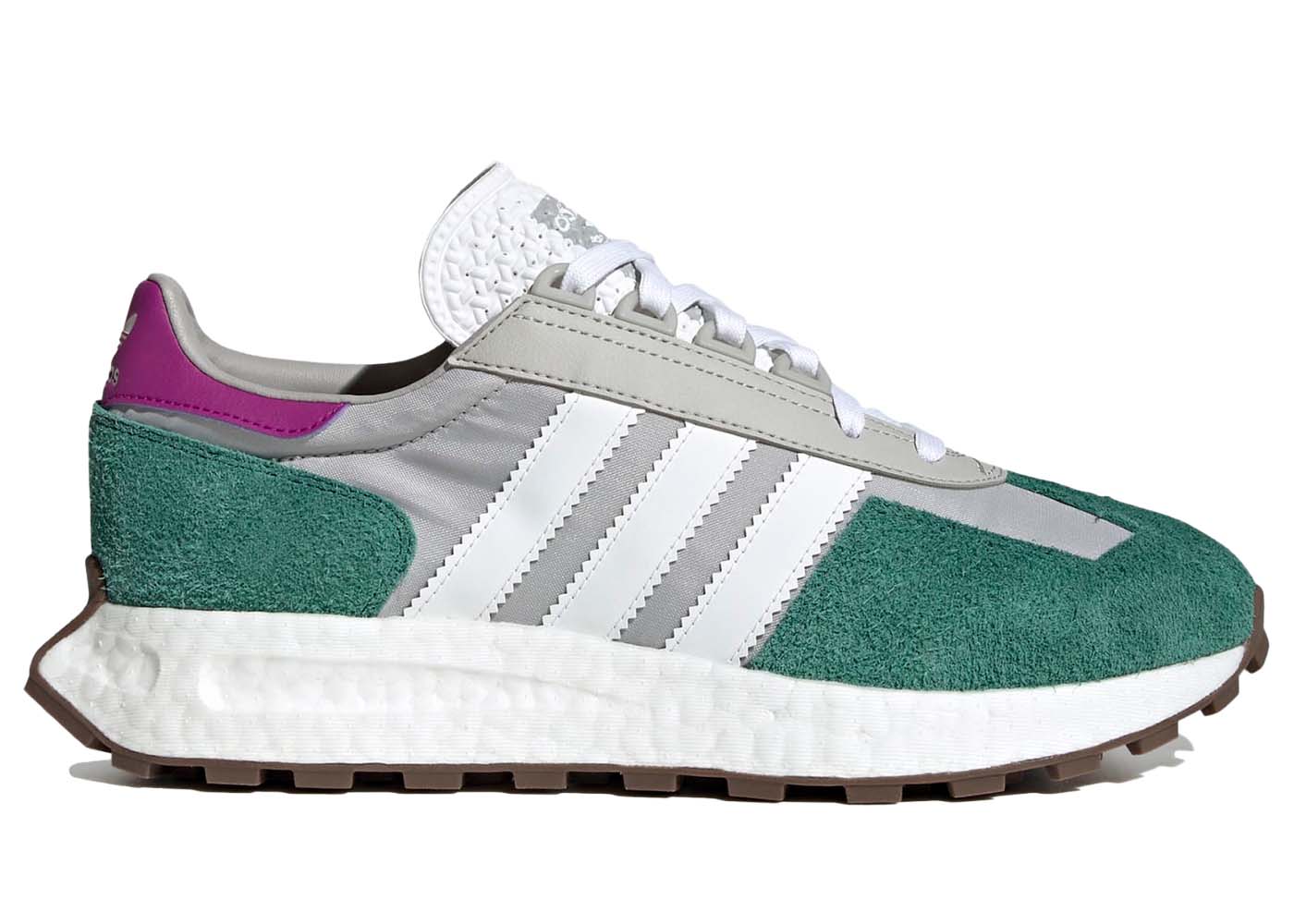 Кецове и обувки adidas Originals Retropy E5 Grey Collegiate Green Purple Зелено | H03076, 0