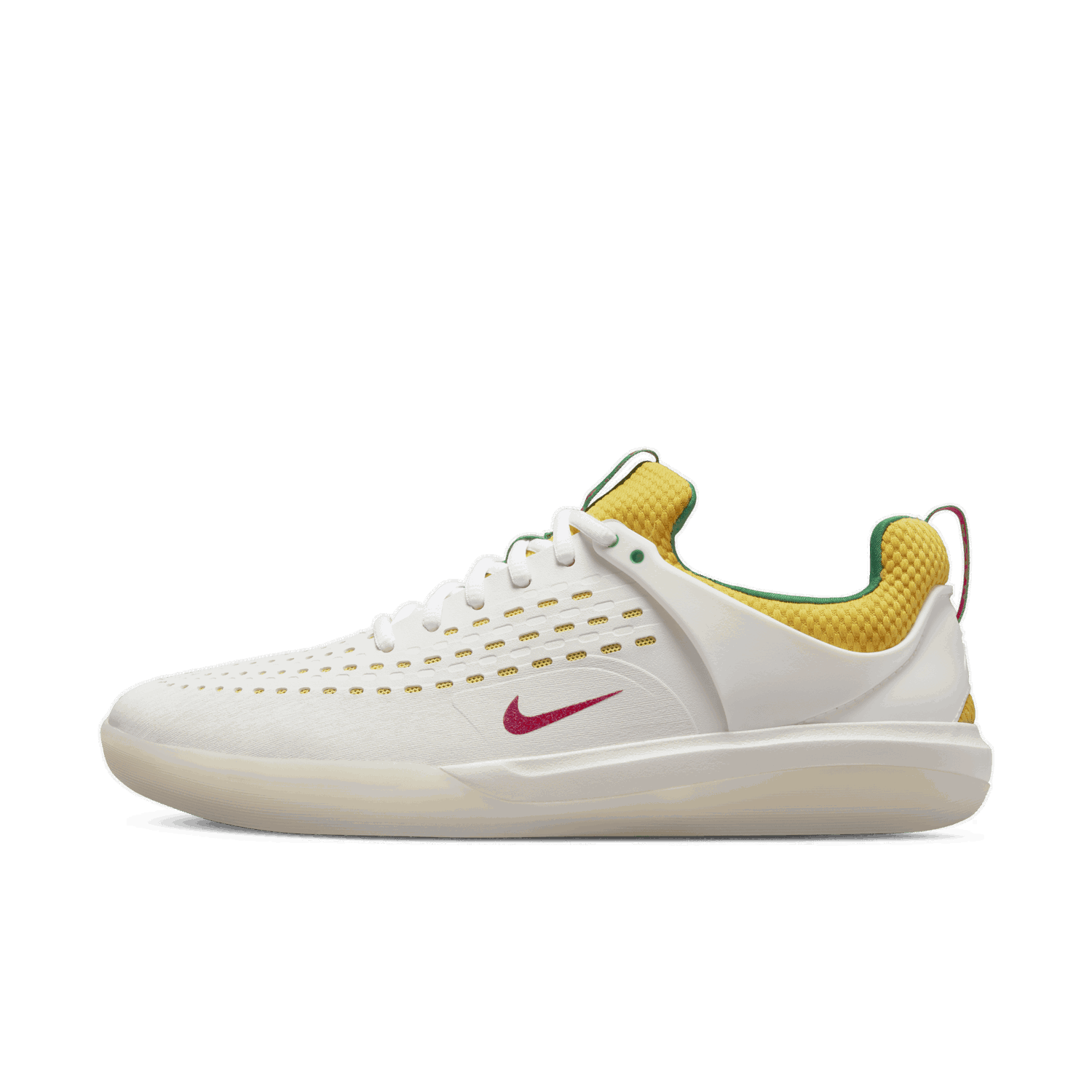 Кецове и обувки Nike SB Nyjah 3 ''Summit White Yellow'' Бяло | DO9403-100, 0