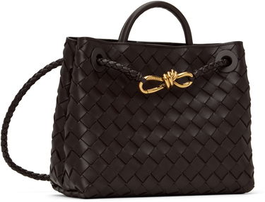 Чанта през рамо Bottega Veneta Green Small Andiamo Top Handle Bag Черно | 766014 VCPP1, 4