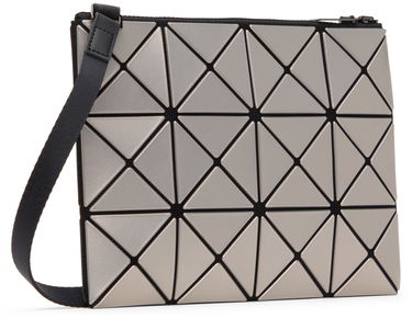 Чанта през рамо BAO BAO ISSEY MIYAKE Geometric Pattern Metallic Crossbody Bag Сиво | BB46AG626, 2