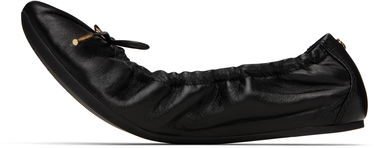 Pокля FERRAGAMO Ferragamo Elasticated Ballerina Flats Черно | 779656, 2