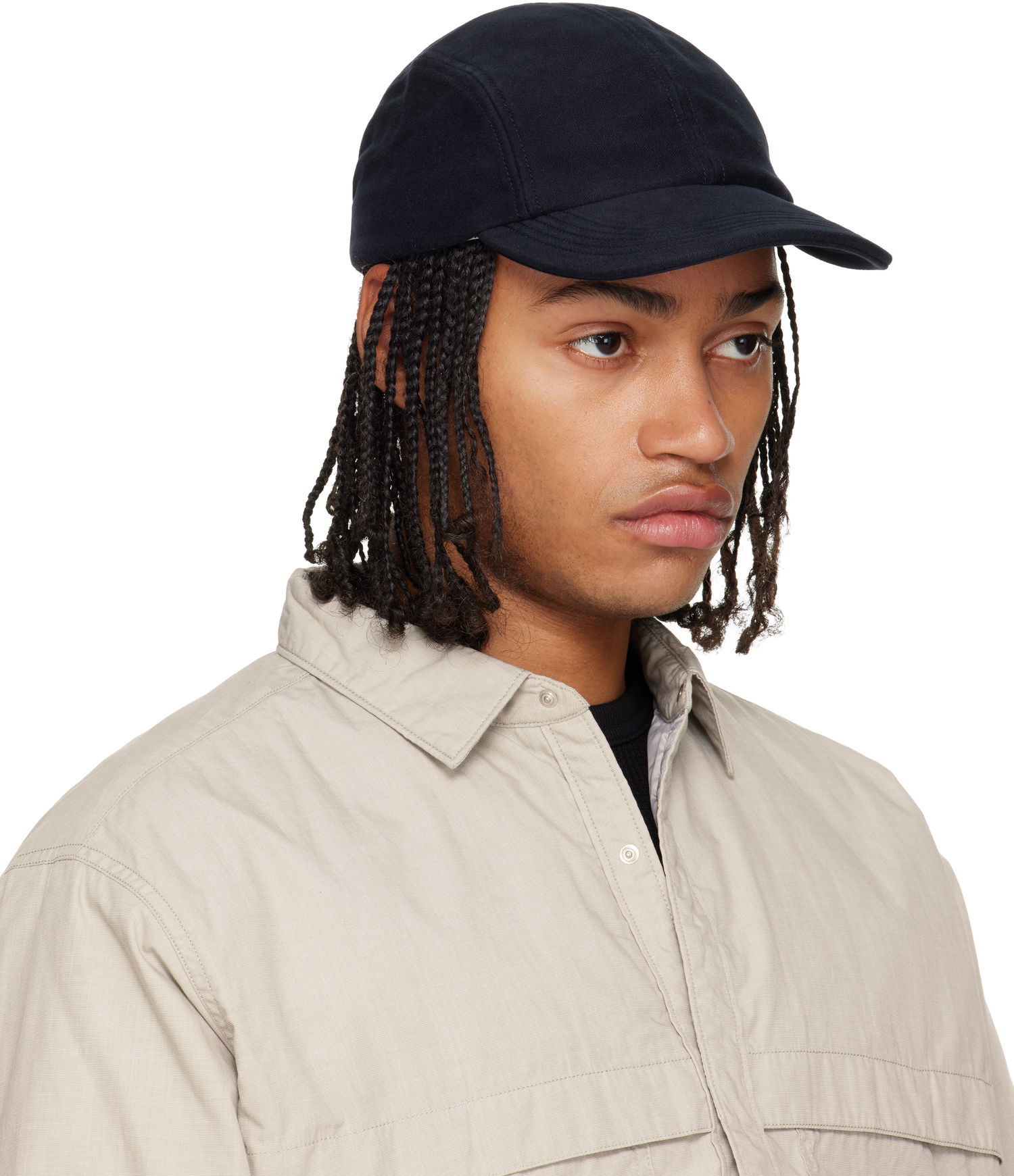 Шапка с козирка NANAMICA Velveteen Cap Тъмно синьо | S25FP021U, 1