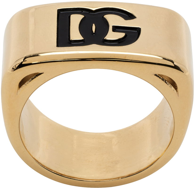 Пръстен Dolce & Gabbana Silver 'DG' Ring Металик | WRO5P3W1111