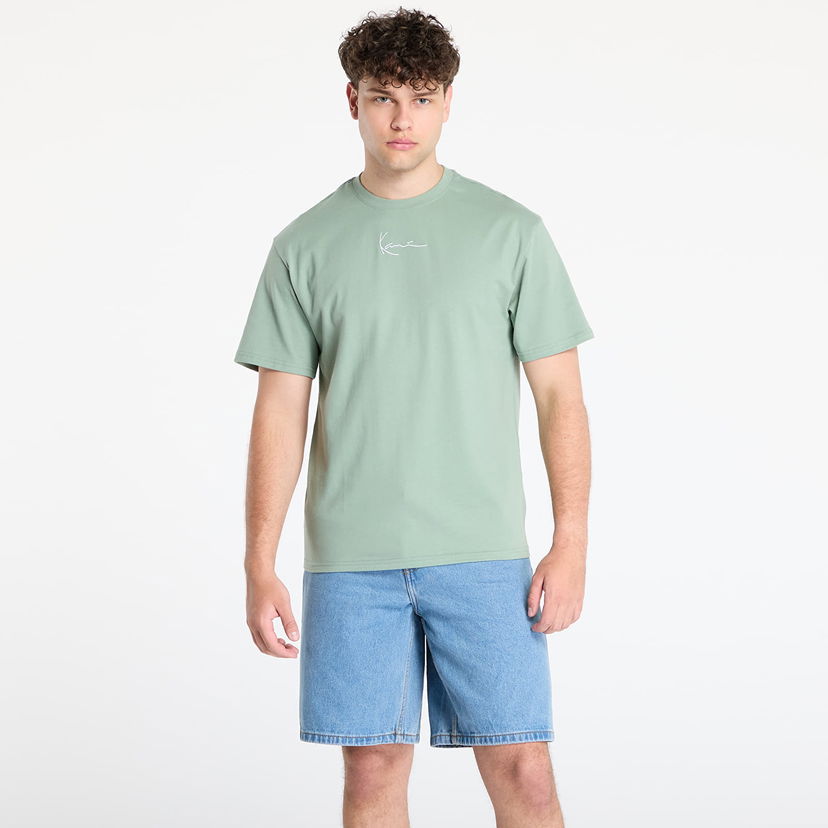 Тениска Karl Kani T-shirt Small Signature Essential Tee XXL Зелено | PD00008142