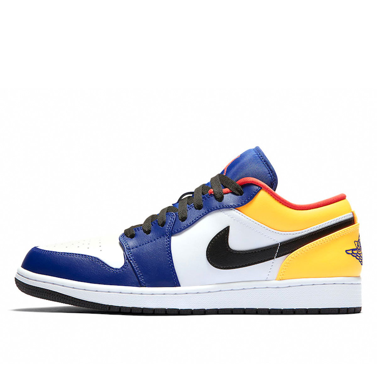 Кецове и обувки Jordan Air Jordan 1 Low "White Deep Royal Blue" Бяло | 553558-123, 1