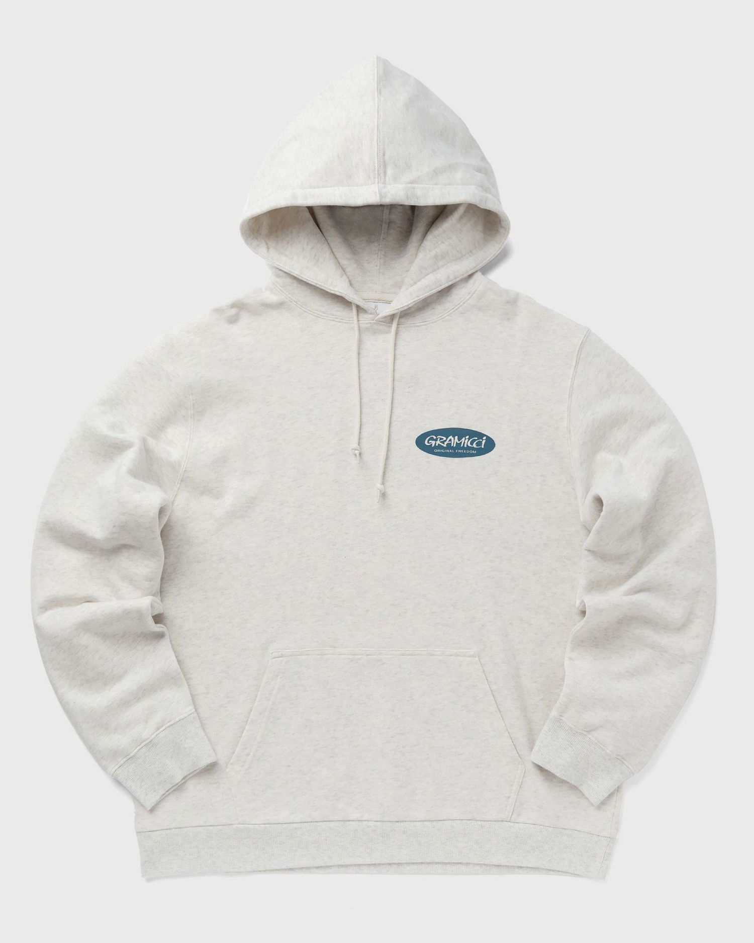 Суитчър GRAMICCI ORIGINAL FREEDOM OVAL HOODED SWEATSHIRT Сиво | G3FU-J079-ASH-HEATHER, 0