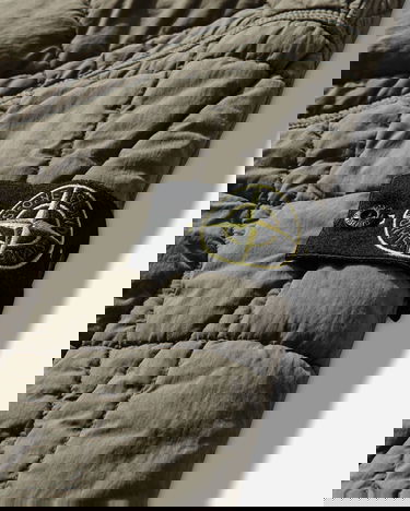 Яке Stone Island Cotton Nylon Tela Quilted Jacket Зелено | L1S154100014S0300 V005G, 3