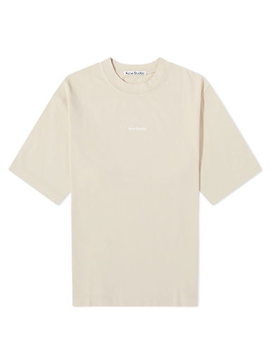 Тениска Acne Studios Extorr Stamp T-Shirt Бежово | BL0278-AEA