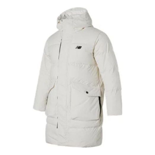 Парка New Balance Sportswear Classic Long Puffer Jacket Бяло | NP943061-IV