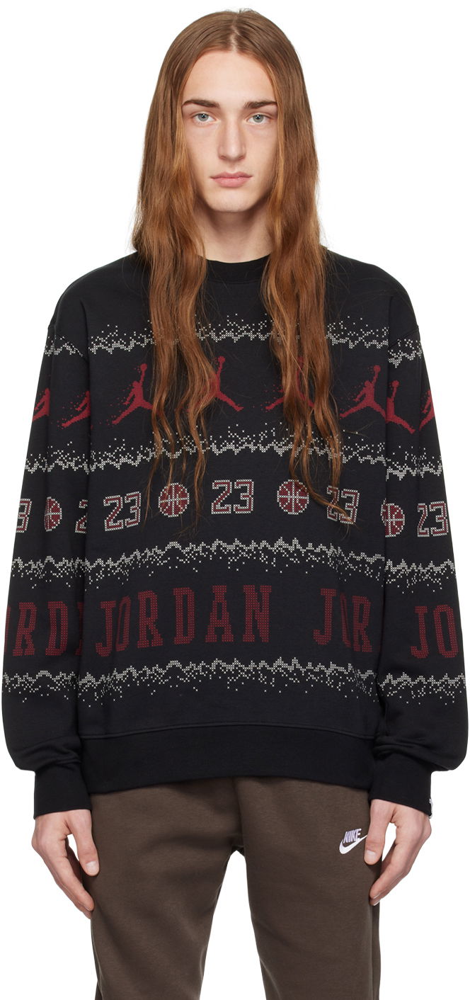 Суитчър Jordan Holiday Sweatshirt Черно | FD7463-010, 0