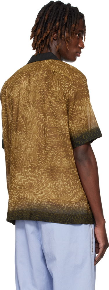 Риза Dries Van Noten Dries Van Noten Boxy Cotton Shirt Кафяво | 251-020742-1162, 2
