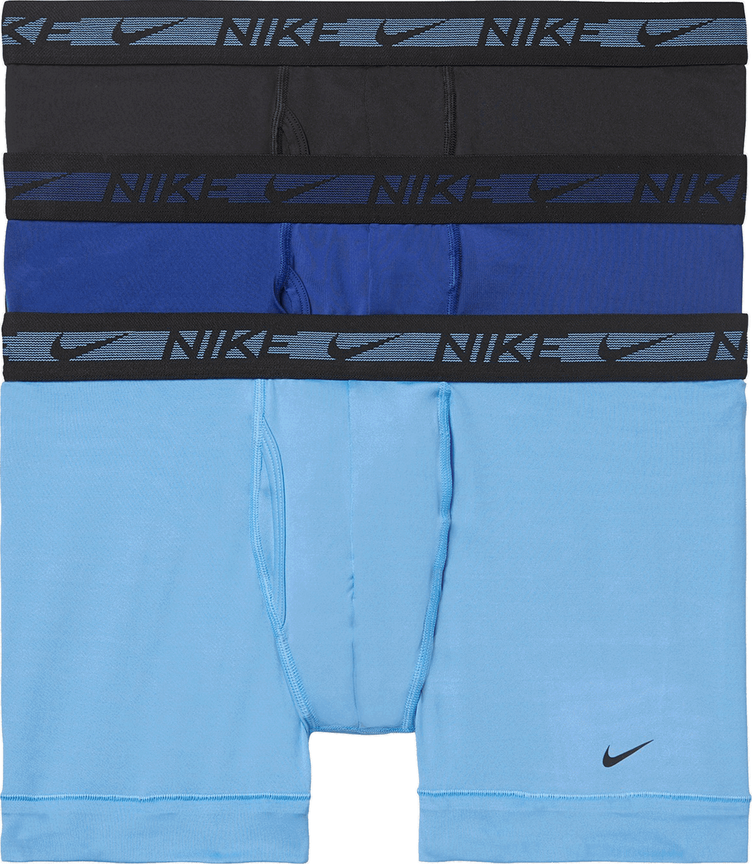 Боксерки Nike Trunk 3 Pack Boxers Синьо | ke1029-9v1, 0