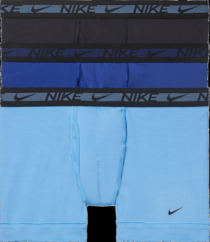 Боксерки Nike Trunk 3 Pack Boxers Синьо | ke1029-9v1