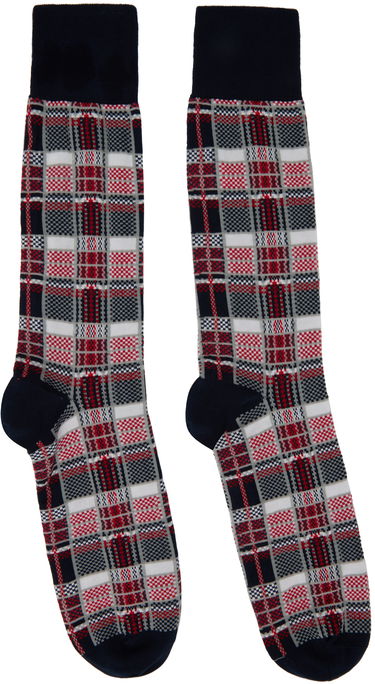 Чорапи Thom Browne Thom Browne Check Socks Многоцветен | MAS155A-Y3012, 0