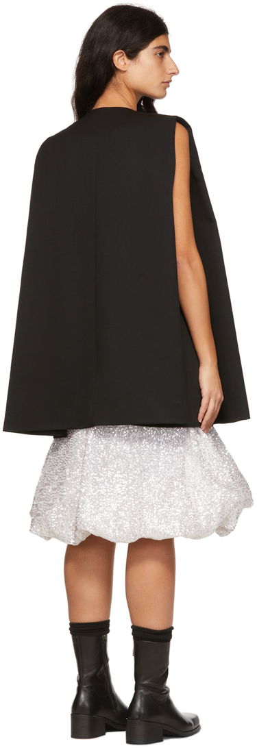 Pокля We11done Wool Sleeveless Mini Dress Черно | WD-OP1-22-102-W-BK, 2