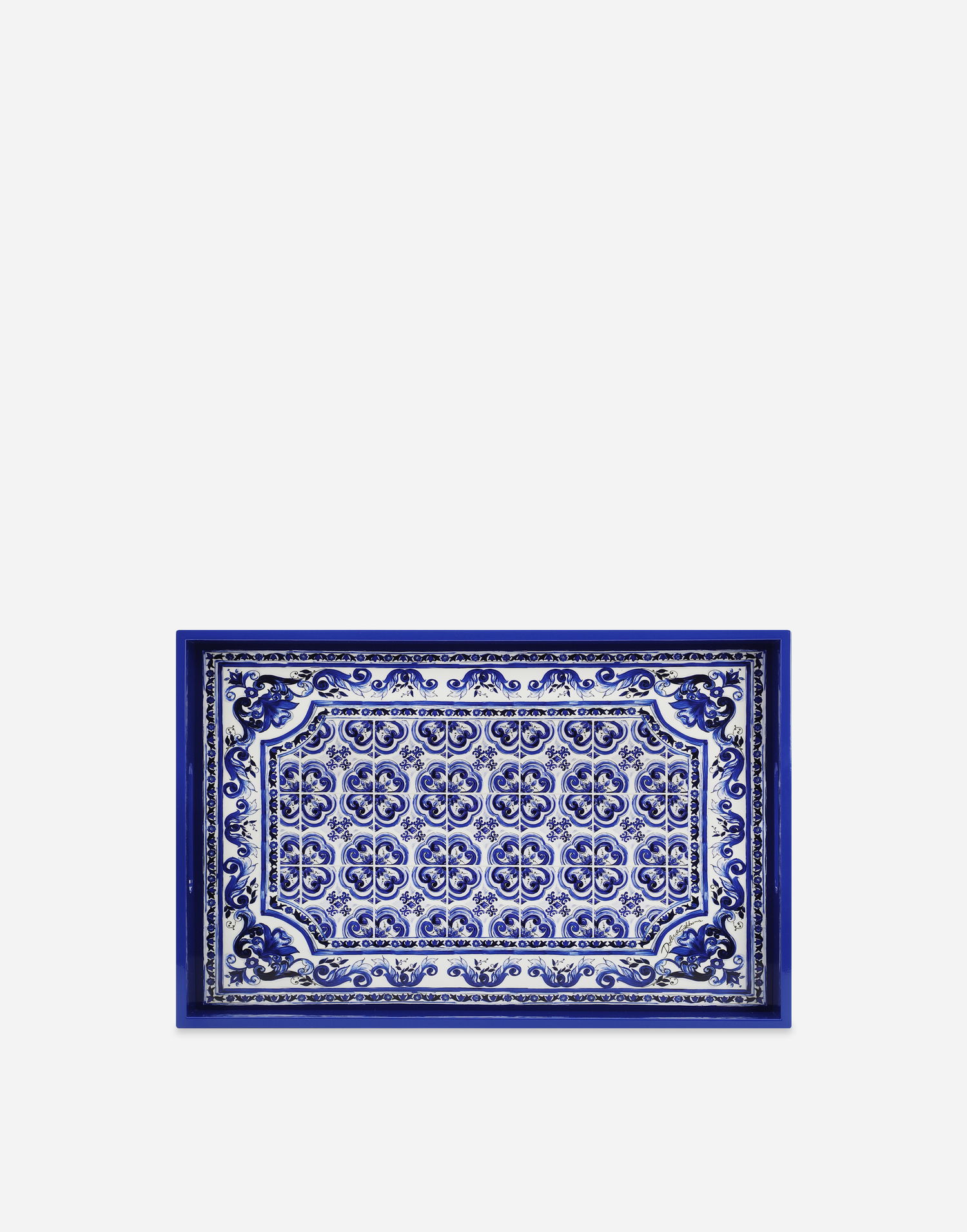 Аксесоари Dolce & Gabbana Dolce & Gabbana Plexiglass Rectangular Tray Синьо | TC0107TCALRUB009, 1